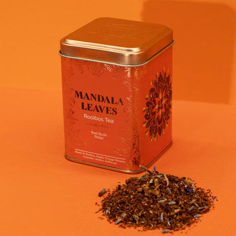 Ceai rooibos lavandă fără cofeină, frunze libere, 50g