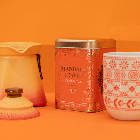 Ceai rooibos lavandă fără cofeină, frunze libere, 50g