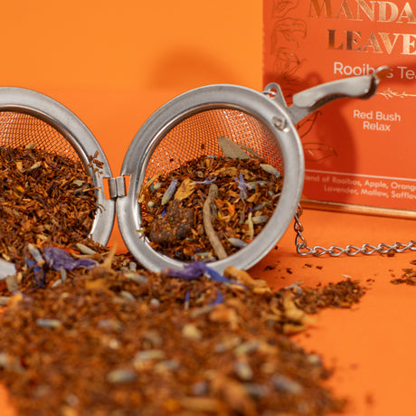 Ceai rooibos lavandă fără cofeină, frunze libere, 50g
