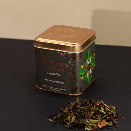 Mid-Summer Magic Pu-erh Sencha hibiskus čaj u listićima