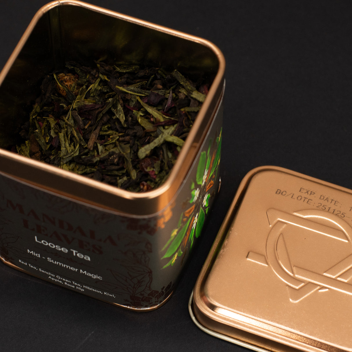 Mid-Summer Magic Pu-erh Sencha hibiskus čaj u listićima