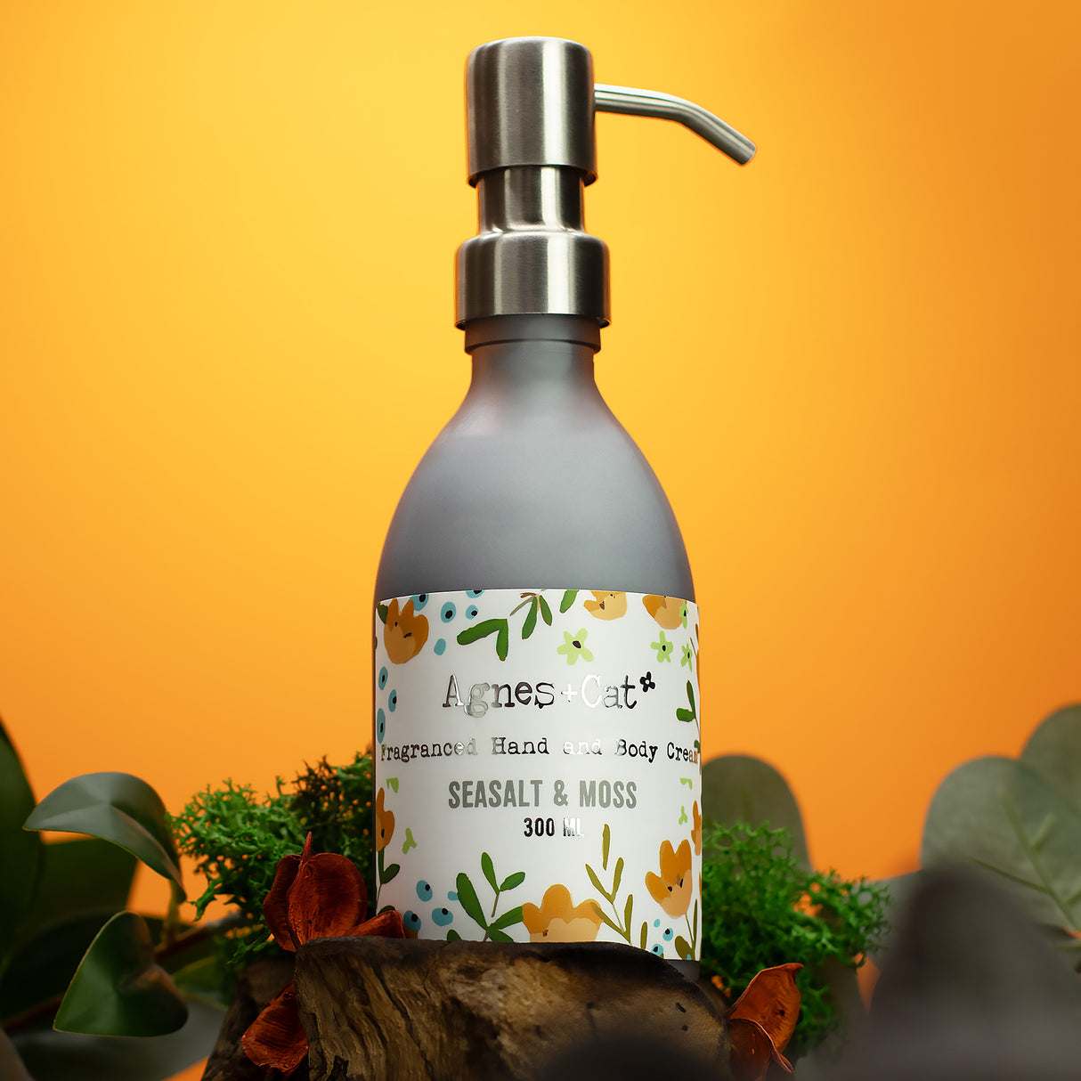 Hand- och kroppskräm havssalt och mossa 300ml