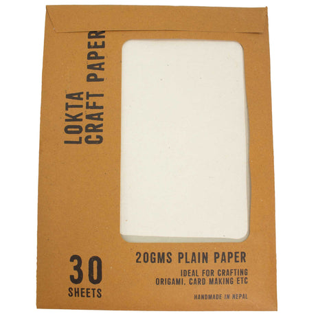 A4 - Papier Lokta Craft (balenie 30 listov) - 20 g - hladký