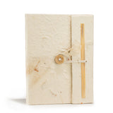 Håndlavet Lokta Pressede Blomster Journal 15x12cm 90 Sider