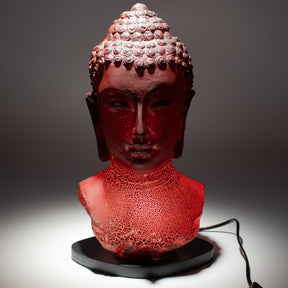 Lampa Buddha Bust Molton Lava – oválný stojan