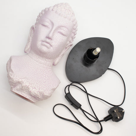 Buddha-päälamppu Cherry Crackle - Soikea jalusta