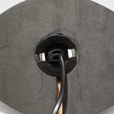 Lampa Smějící se Buddha Levandulový prasklý efekt – kulatý stojan