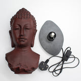 Lampa Buddha Bust Molton Lava – oválný stojan