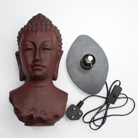 Buddha-rintakuvalamppu Molton Lava - Soikea jalusta