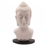 Lampa Buddha Busta Levandulový Prasklý Efekt – Oválný Stojan