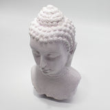 Lampa Buddha Busta Levandulový Prasklý Efekt – Oválný Stojan