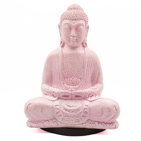 Meditointibuddha-lamppu Kirsikka Halkeama - Soikea Jalusta