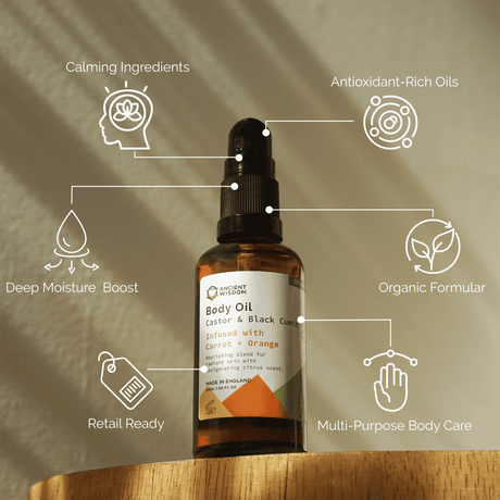 Vücut Yağı Organik Havuç ve Portakal 50ml