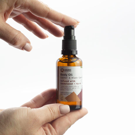 Sandelholz- und Myrrhe Bio-Körperöl 50ml
