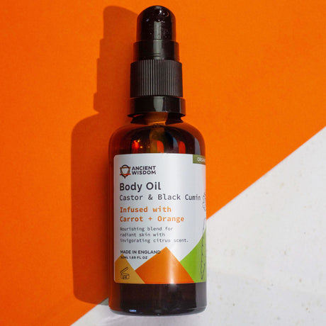 Vücut Yağı Organik Havuç ve Portakal 50ml
