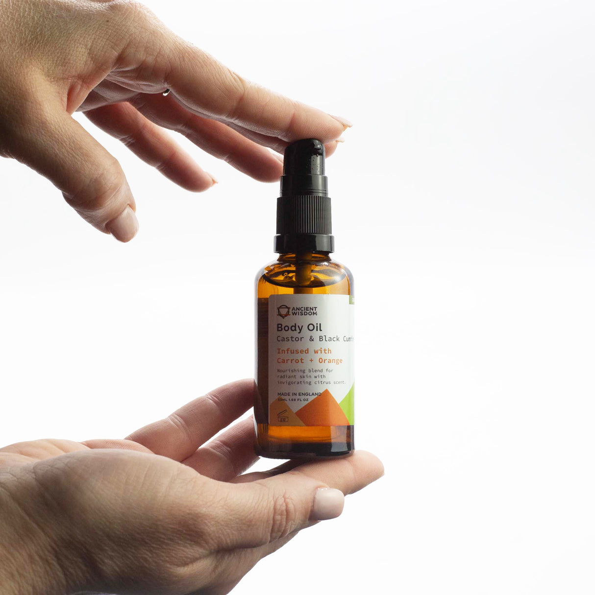 Huile corporelle biologique carotte et orange 50ml