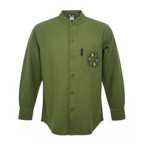 Nomad Sari Kathmandu Skjorte - Skovgrøn - Medium