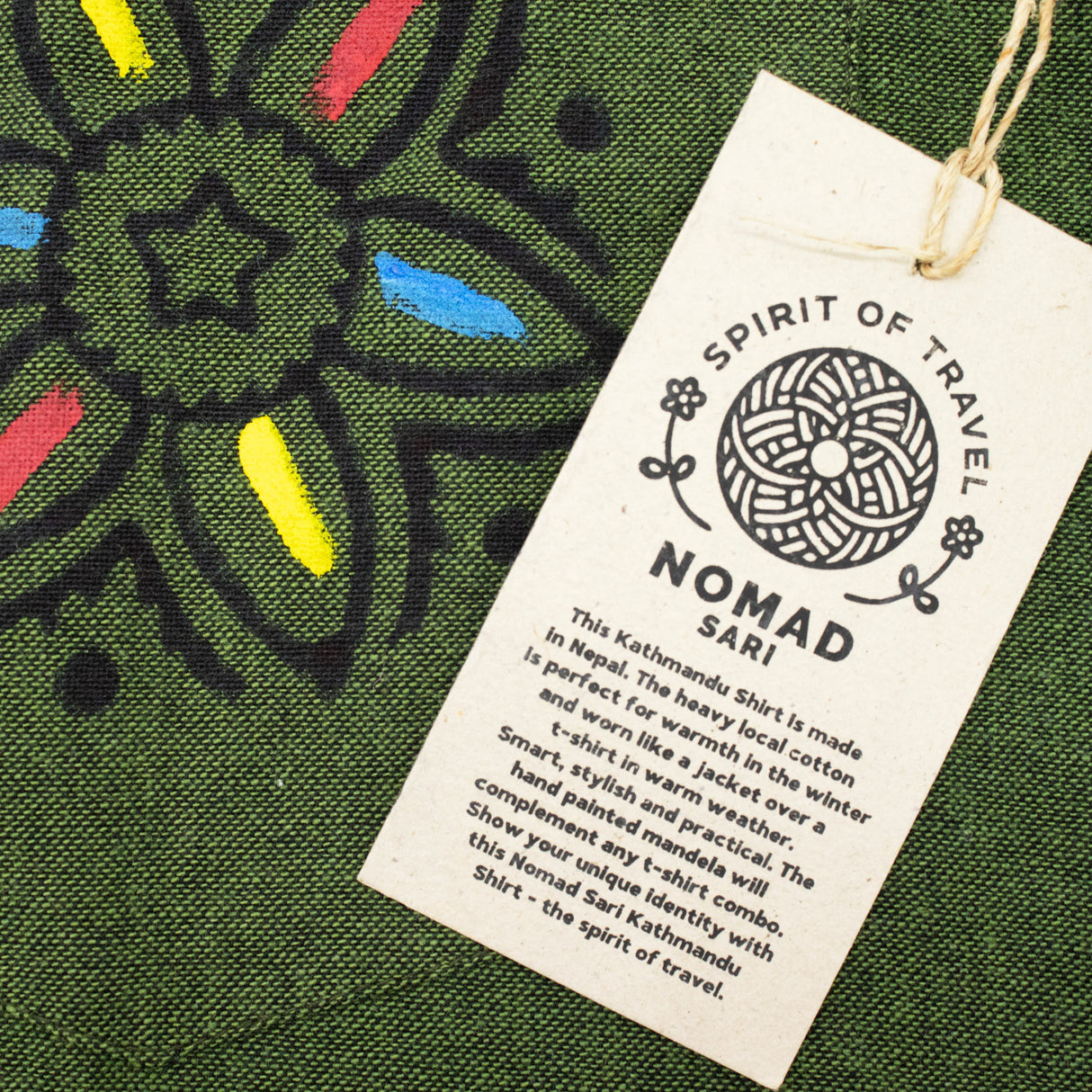 Nomad Sari Kathmandu Skjorte - Skovgrøn - Medium