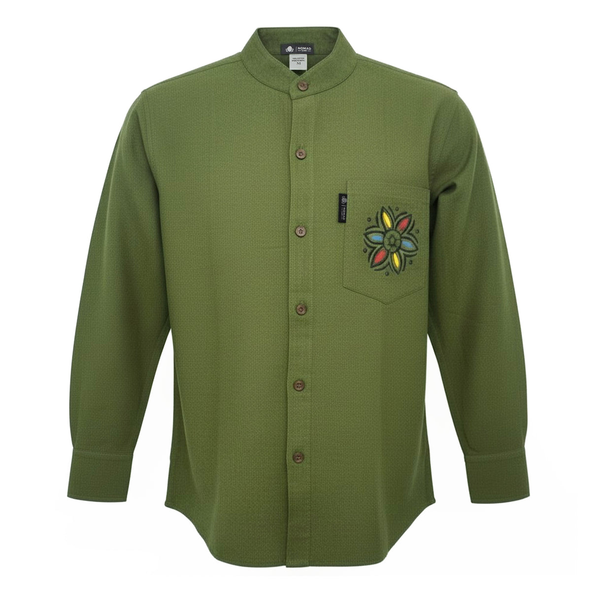 Camicia Nomad Sari Kathmandu - Verde Foresta - Large