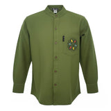 Camicia Nomad Sari Kathmandu - Verde Foresta - Large