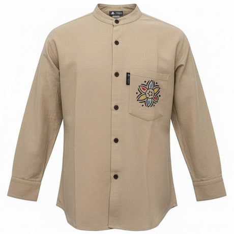 Camisa Nomad Sari Kathmandu - Piedra - XXL