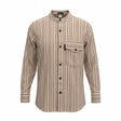 Camicia Nomad Sari Grandad - Marrone Beige - Medium