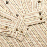 Nomad Sari Grandad-Hemd – Braun Beige – XL