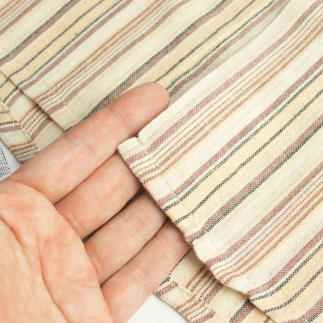 Camisa Grandad Nomad Sari - Marrón Beige - Grande