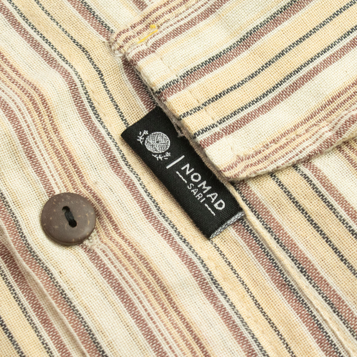 Camicia Nomad Sari Grandad - Marrone Beige - Medium