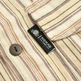 Nomad Sari Grandad Shirt - Brown Beige - Large