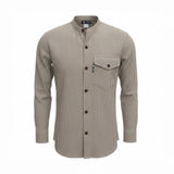 Koszula Nomad Sari Grandad - Grey Stone - rozmiar M