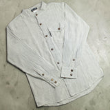 Camicia Nomad Sari Grandad - Pietra Grigia - Large