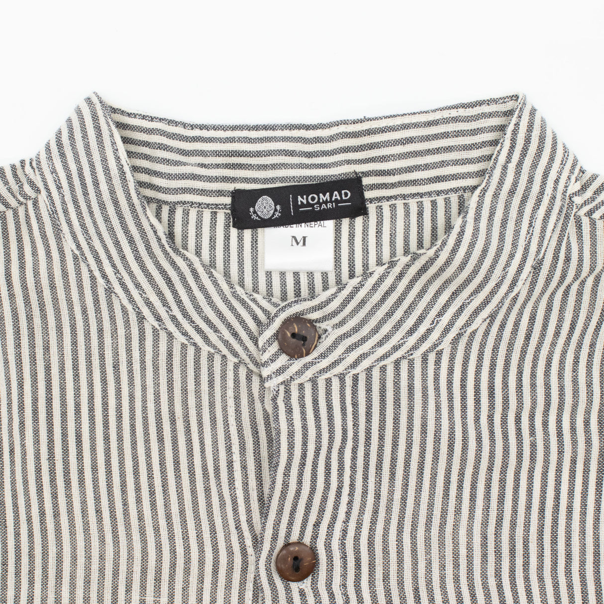 Camicia Nomad Sari Grandad - Pietra Grigia - Large