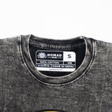 Nomad Sari Stonewashed pamut póló - Rebel - Szénszürke - Kicsi