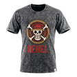 Nomad Sari Stonewashed Bomulds T-shirt - Rebel - Koksgrå - Medium