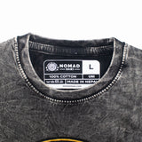 Nomad Sari Stonewashed pamut póló - Rebel - Szénszürke - L-es
