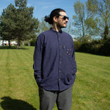 Nomad Sari Kathmandu Shirt - Indigo - Large