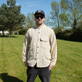 Camicia Nomad Sari Grandad - Marrone Beige - Medium