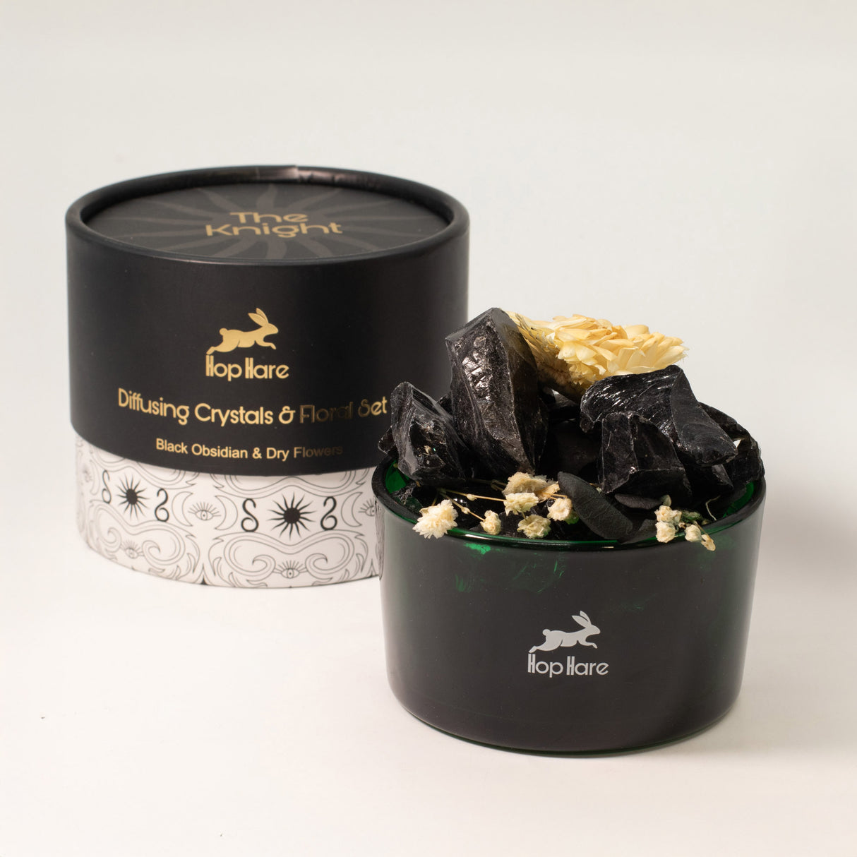 Conjunto Hop Hare de Cristais Difusores e Flores - The King