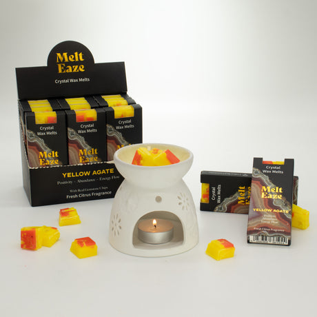 MeltEaze Woski zapachowe 50g - Golden Glow - Świeże cytrusy