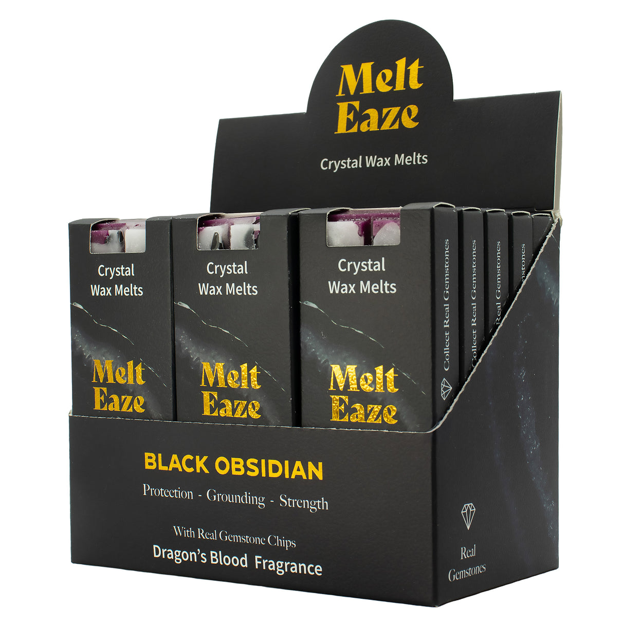 MeltEaze Cera Aromática 50g - Escudo de Obsidiana - Sangue de Dragão