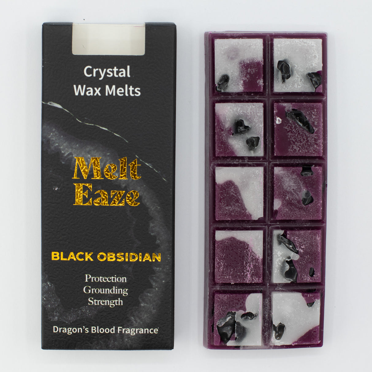 MeltEaze Cera Aromática 50g - Escudo de Obsidiana - Sangue de Dragão