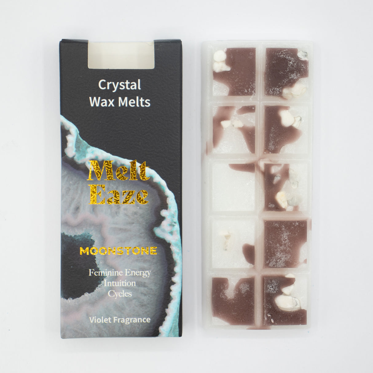 MeltEaze Cera Aromática 50g - Brilho de Pedra da Lua - Violeta