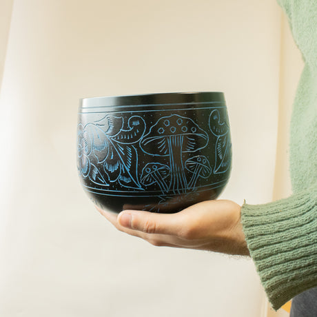 Kattilakuppi-laulukulho - Taikamuna - Sininen (15 cm)