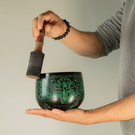 Cauldron-laulukulho – Taikamuna – Vihreä (15 cm)
