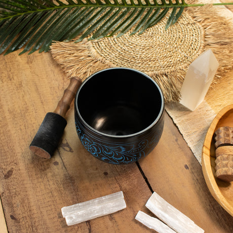 Kattilakuppi-laulukulho - Taikamuna - Sininen (15 cm)