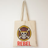 Nomad Sari Iconic Basic Tote Bag - REBEL - Natural 4oz