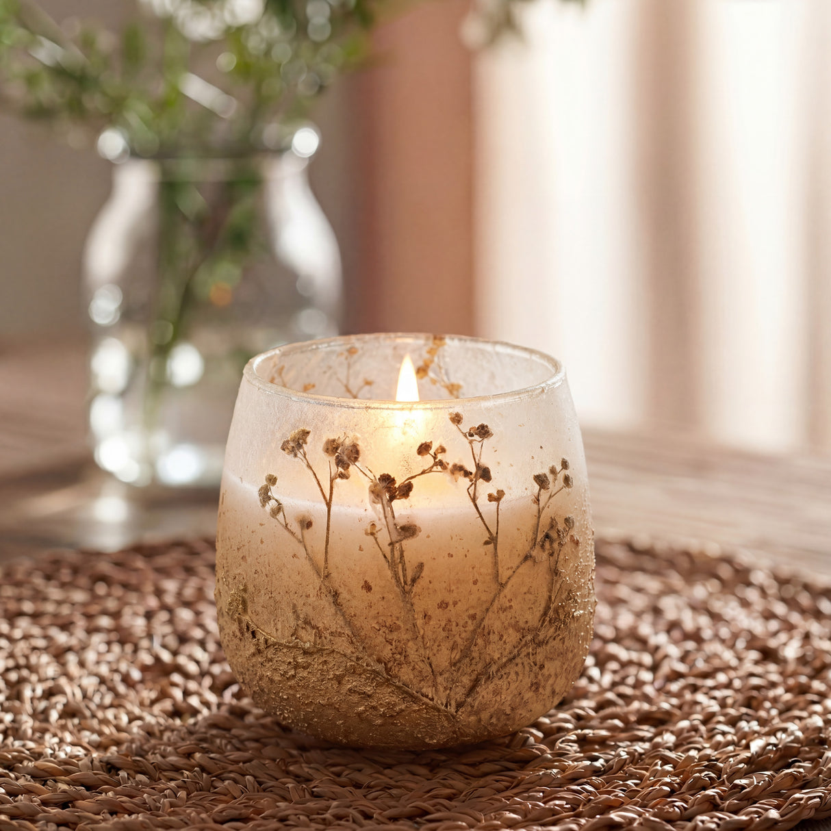 Velas em Frasco de Vidro Médio - Wildlight Woods