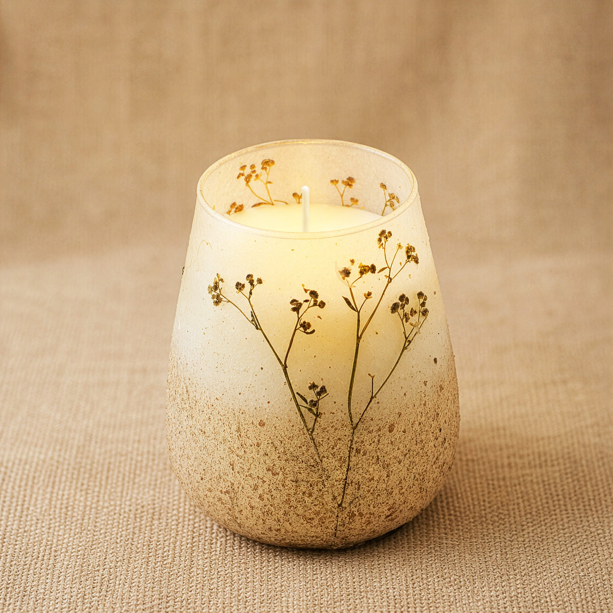 Vysoké skleněné svíčky ve skle – Wildlight Woods