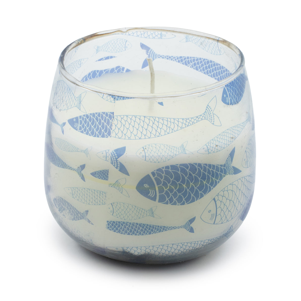 Velas em Frasco de Vidro Médio - Brisa do Mar